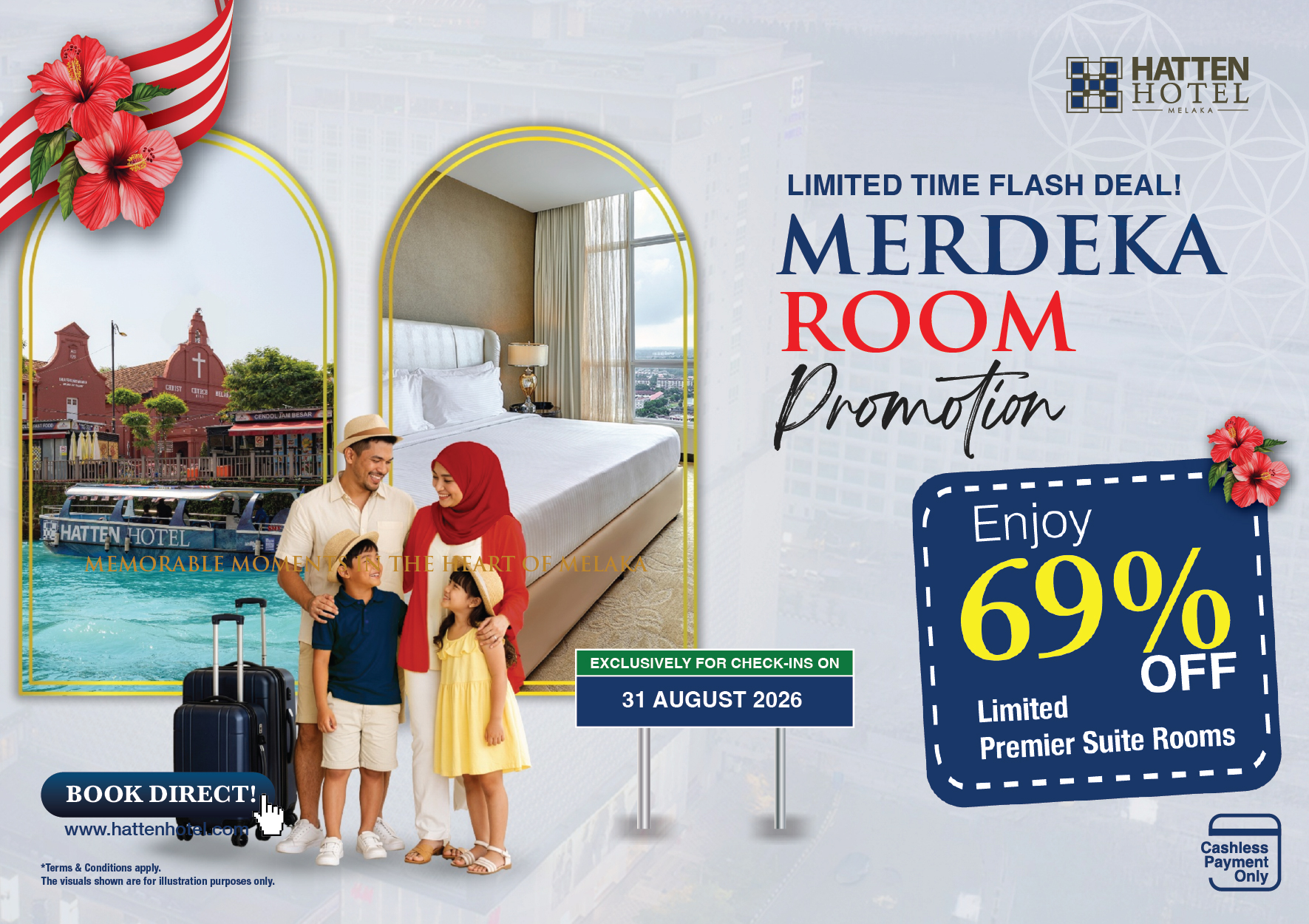 Merdeka Room Promotion, Merdaka holiday at Melaka